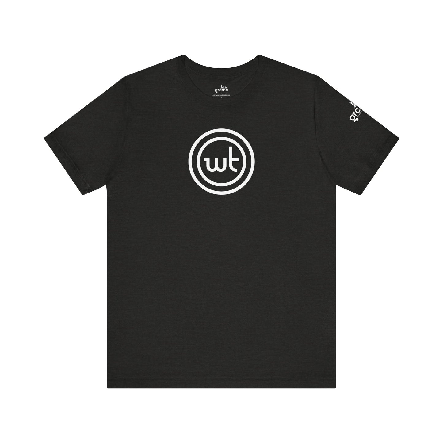 Wealthy Theatre Unisex Jersey Short Sleeve T-Shirt (Larger Logo)