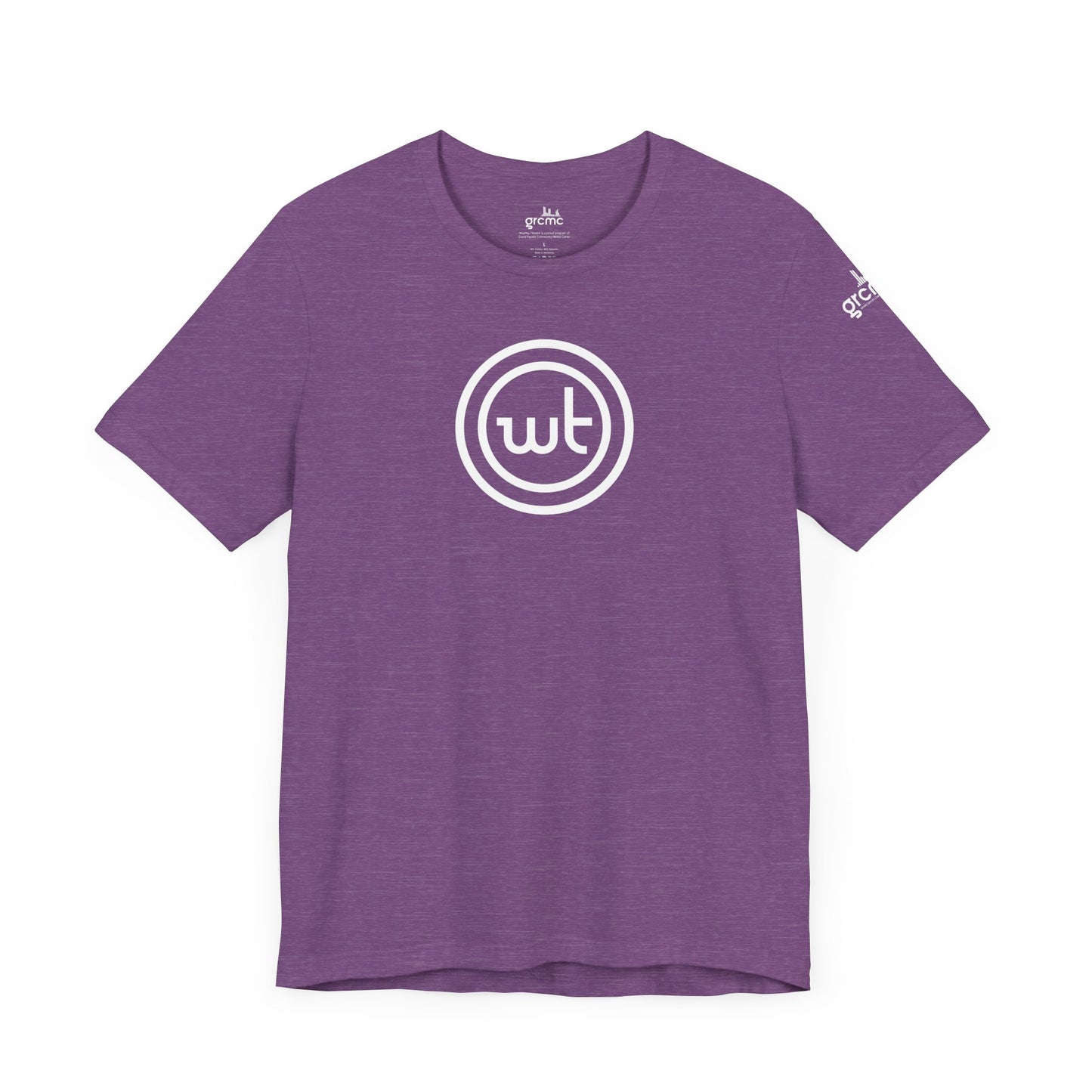 Wealthy Theatre Unisex Jersey Short Sleeve T-Shirt (Larger Logo)