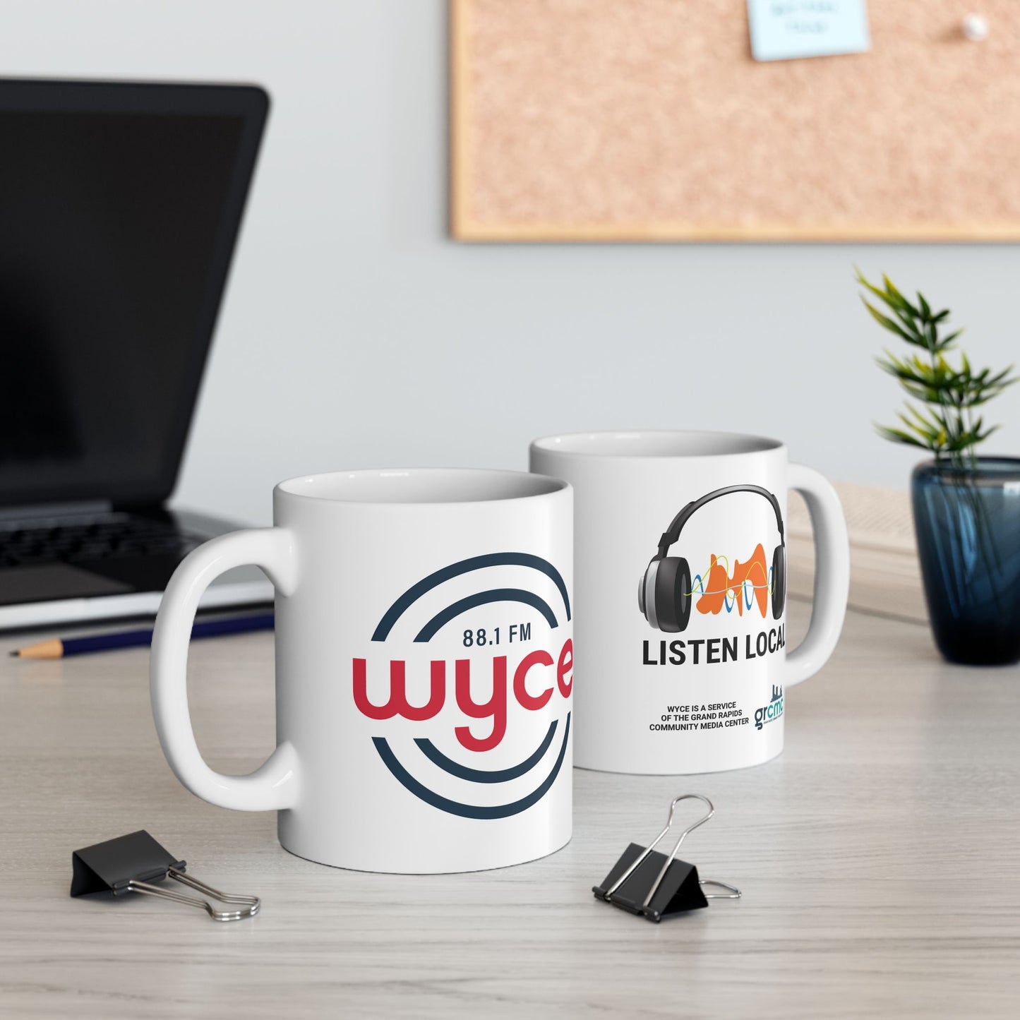 WYCE 11 oz. Ceramic Mug