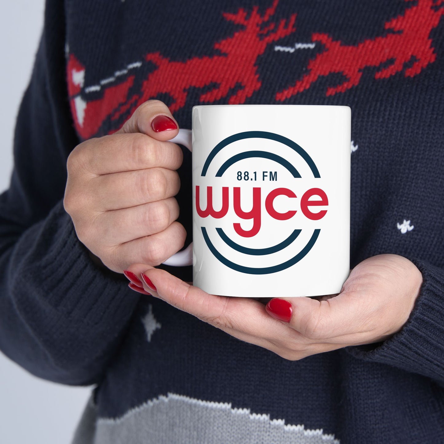 WYCE 11 oz. Ceramic Mug