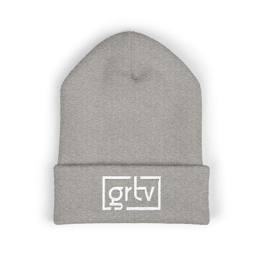 GRTV Embroidered Classic Cuffed Beanie
