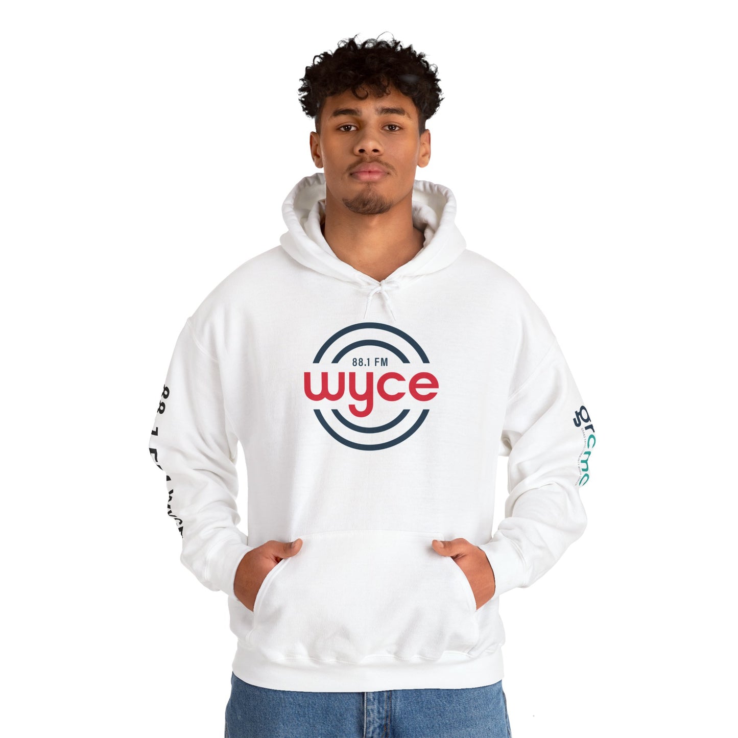 WYCE Unisex Heavy Blend Hooded Sweatshirt