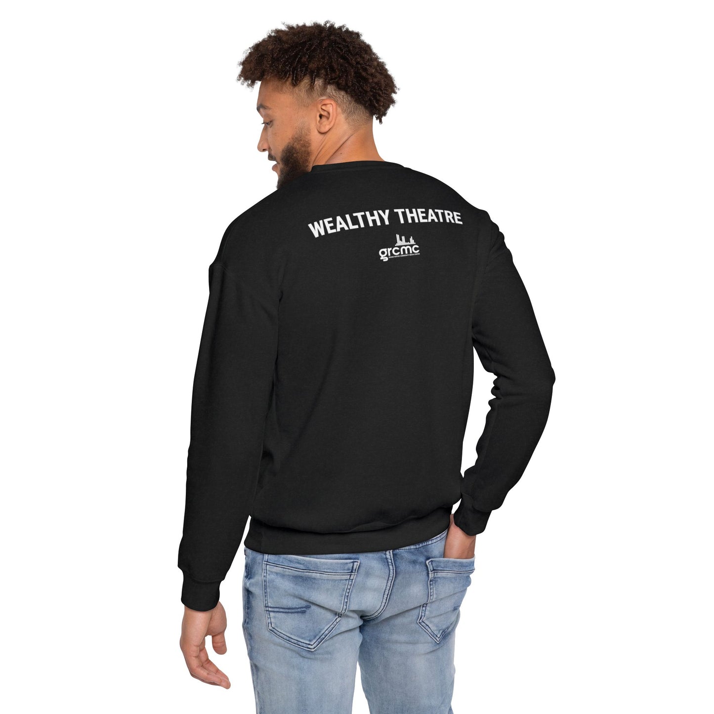 Wealthy Theatre Unisex Drop Shoulder Sweatshirt