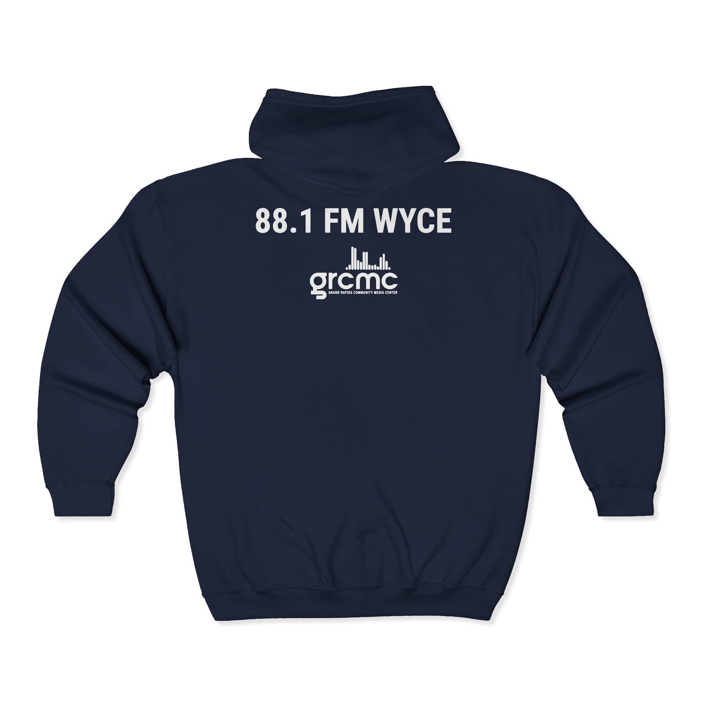 WYCE Unisex Heavy Blend™ Full Zip Hooded Sweatshirt