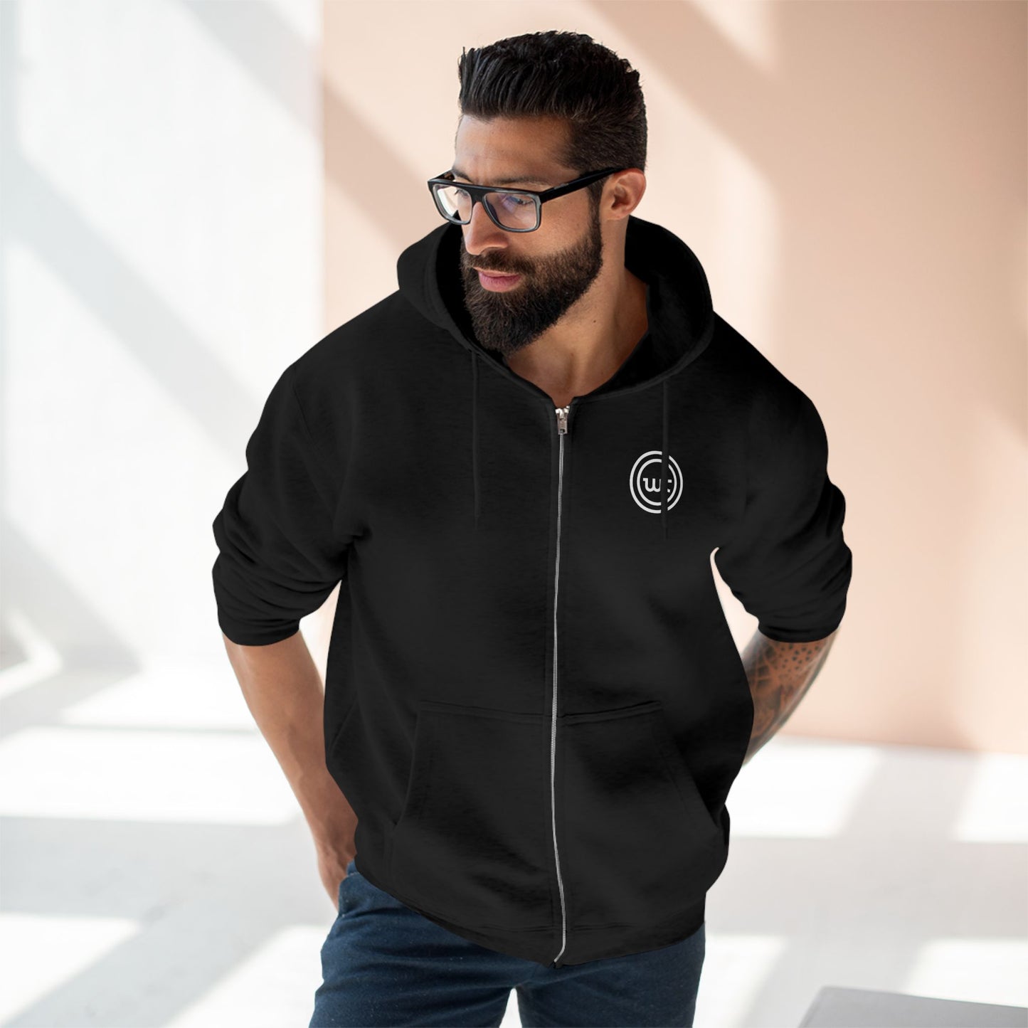 Wealthy Theatre Unisex Zip Hoodie