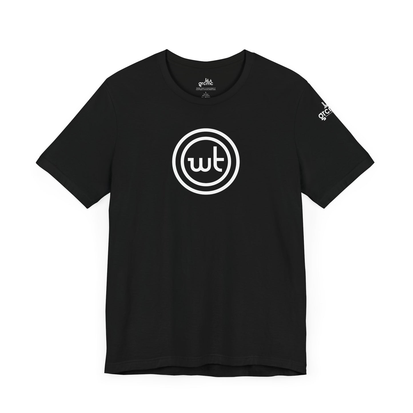 Wealthy Theatre Unisex Jersey Short Sleeve T-Shirt (Larger Logo)