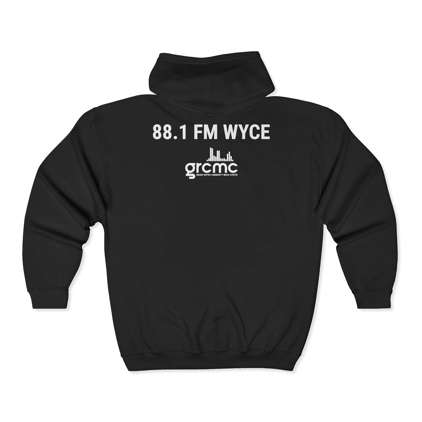 WYCE Unisex Heavy Blend™ Full Zip Hooded Sweatshirt