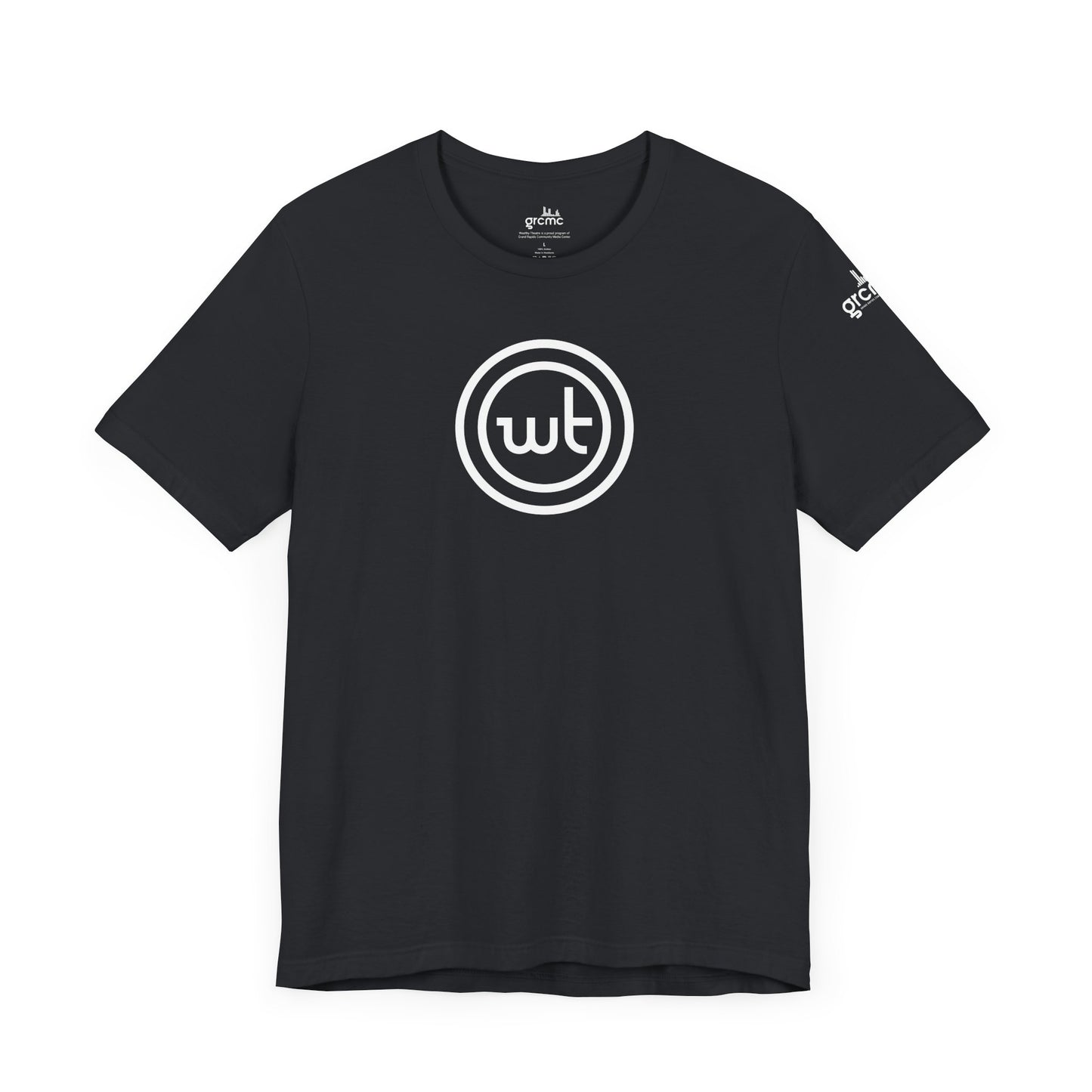 Wealthy Theatre Unisex Jersey Short Sleeve T-Shirt (Larger Logo)