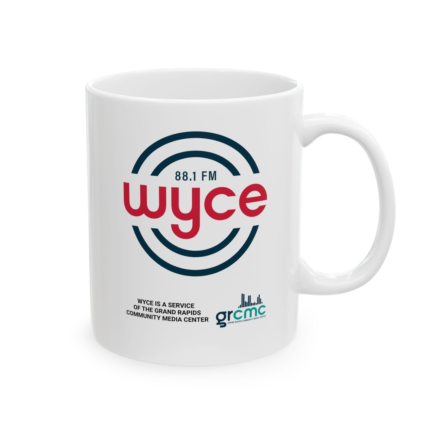 WYCE Vintage 'Keep Radio Alive' Mug