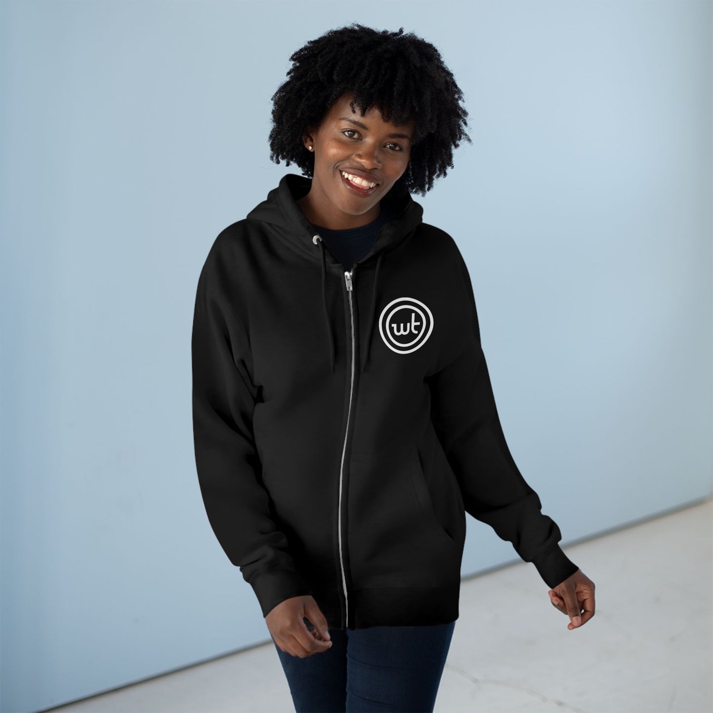 Wealthy Theatre Unisex Zip Hoodie