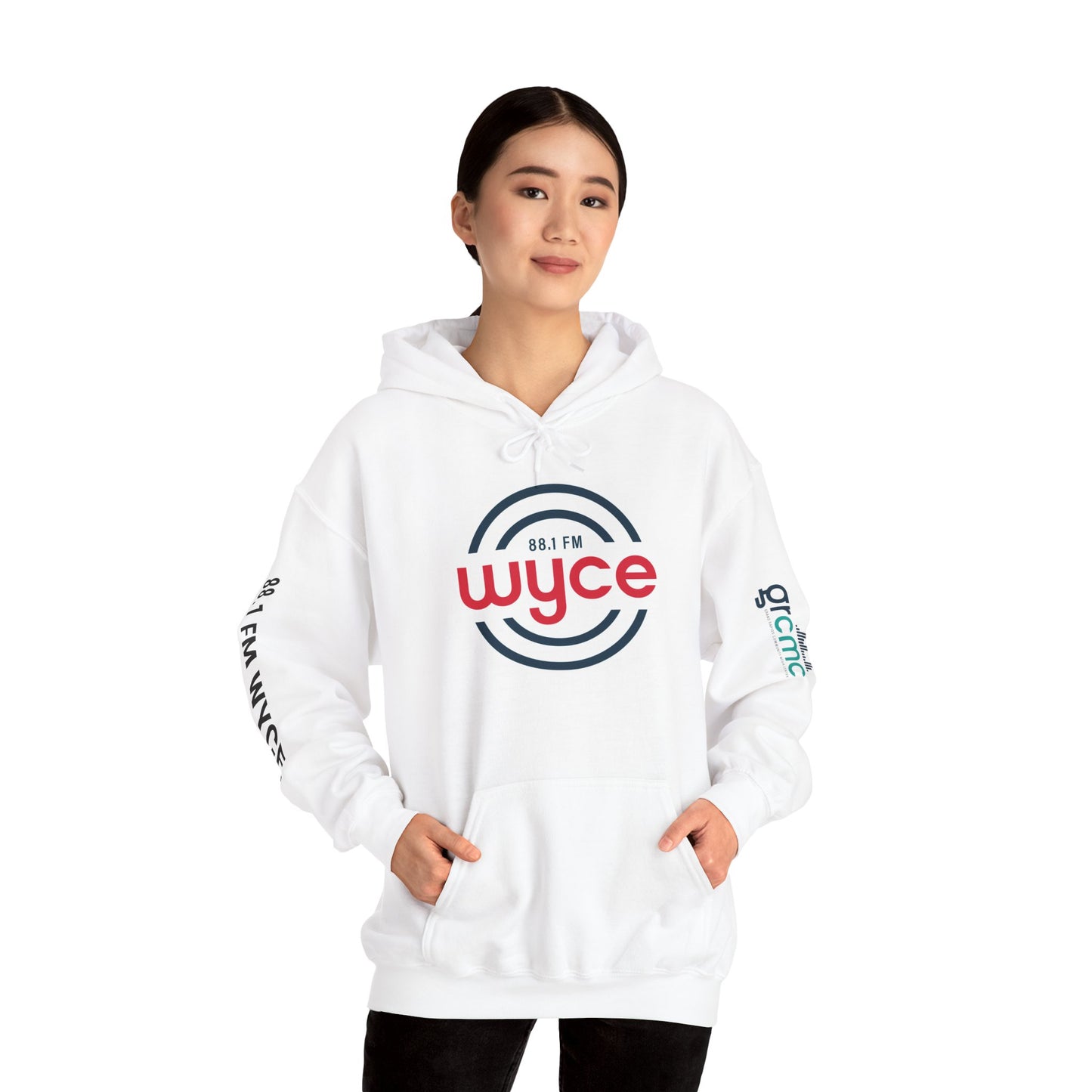 WYCE Unisex Heavy Blend Hooded Sweatshirt